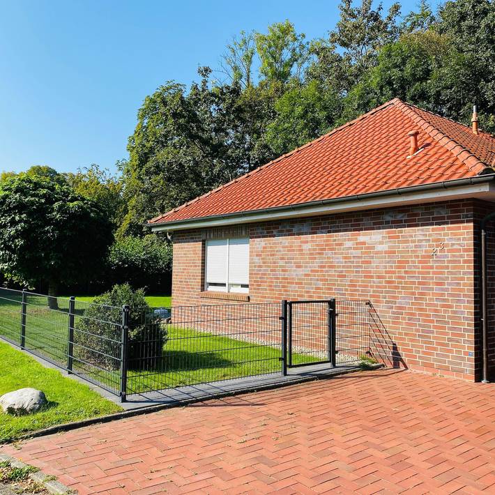 Ferienhaus für 4 Personen, mit Garten und Terrasse in Hage - 2