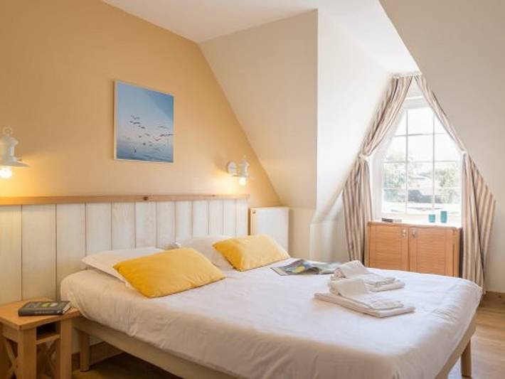 Gîte pour 6 personnes, avec jardin et sauna ainsi que piscine et balcon, animaux acceptés dans Aquaclub de Belle Dune - 3