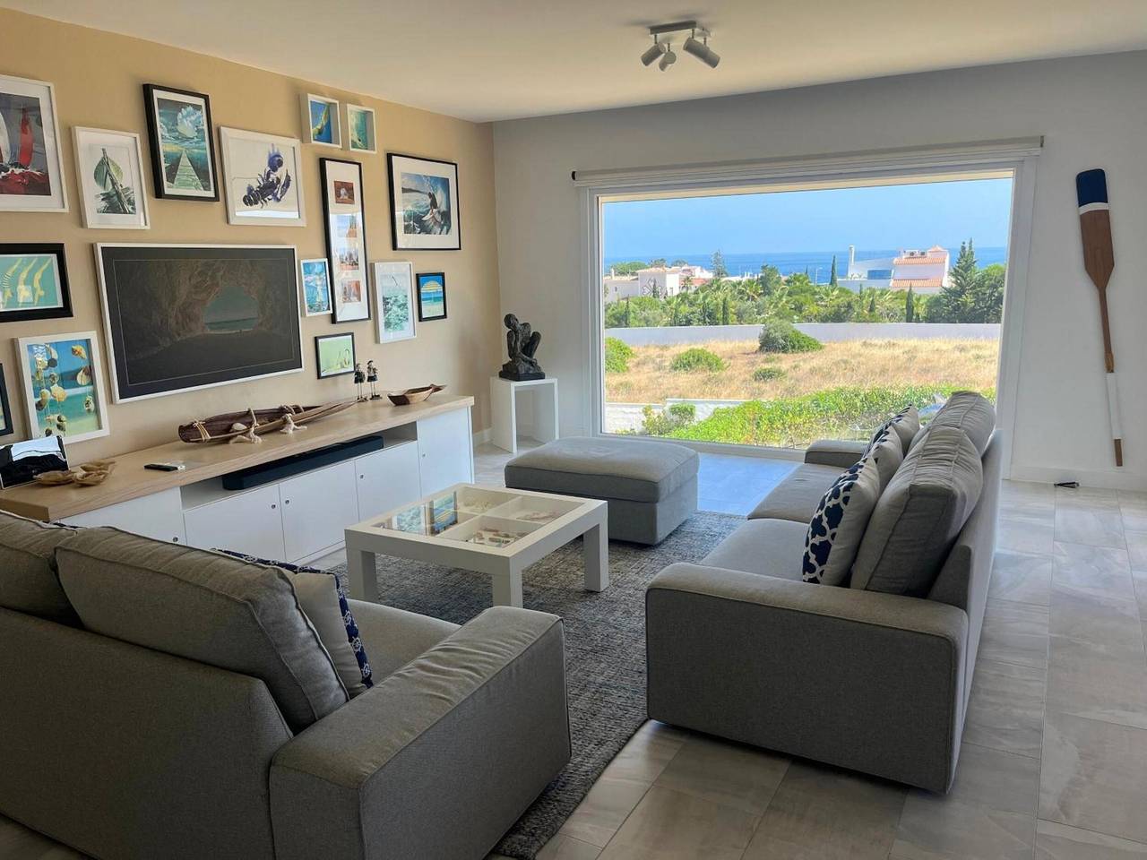 Villa « Bellevue » avec vue sur la mer, Wi-Fi et climatisation in Albufeira, District de Faro