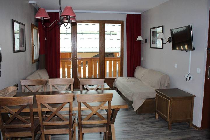 Chalet pour 6 personnes, avec balcon à Valloire