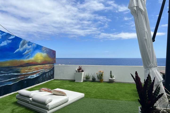 Ferienhaus für 4 Personen, mit Balkon und Garten sowie Whirlpool - 1