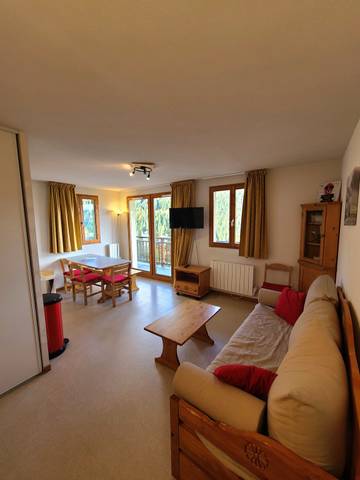 Gîte pour 6 personnes, avec terrasse et balcon/terrasse dans Valfréjus