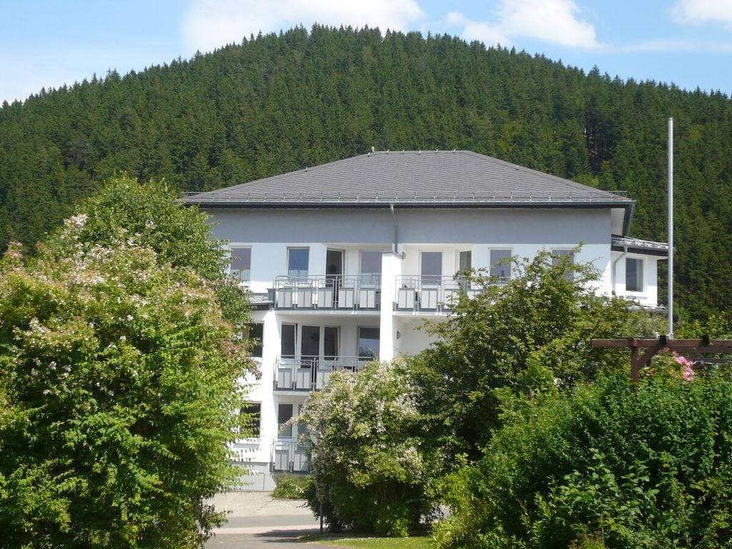 "Penthaus-Blick" im Zentrum in Willingen, die Mittelgebirge