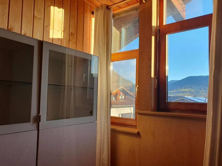 BnB für 4 Personen, mit Balkon und Terrasse sowie Garten und Ausblick in Sonthofen