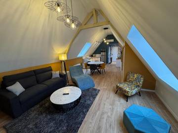 Gîte pour 6 personnes, avec vue dans Bosc-Bénard-Commin