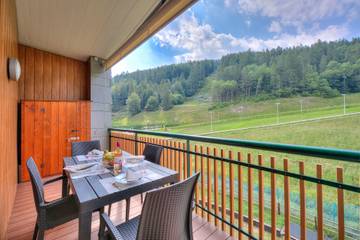 Gîte pour 4 personnes, avec terrasse, adapté aux familles à Bardonnèche