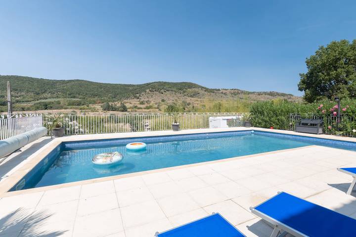 Maison de vacances pour 6 personnes, avec balcon à Lagorce