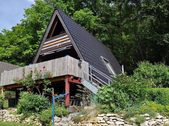Ferienhaus für 5 Personen, mit Balkon und Terrasse sowie Garten in Walting