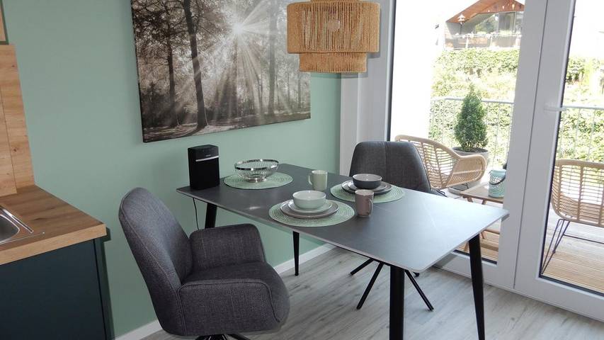 Ferienwohnung für 2 Personen, mit Balkon - 1