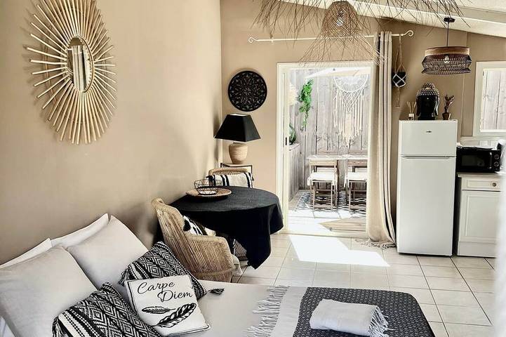 Gîte pour 2 personnes, avec jardin et balcon, animaux acceptés dans Plage Port Est Frontignan - 2