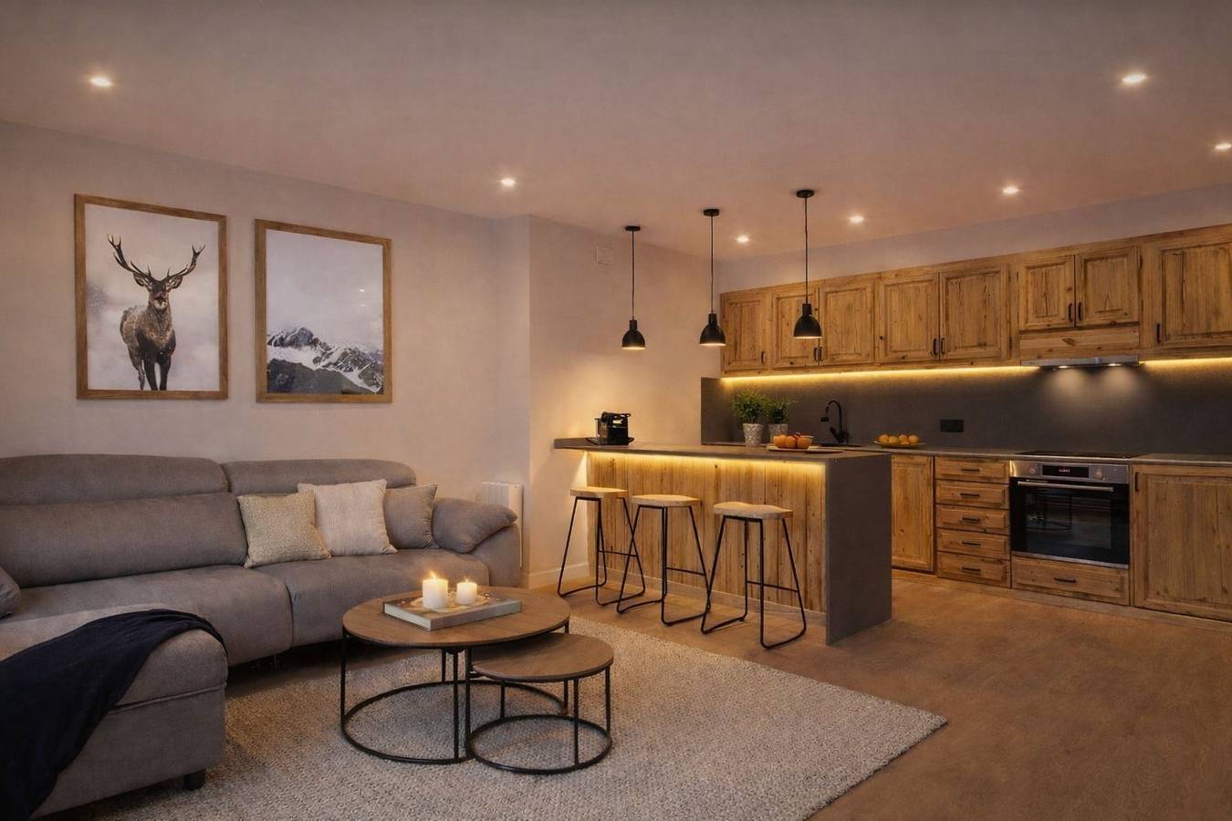 Apartamento entero, Luderna - Apartamento con terraza Artigues in Arties, Alto Arán