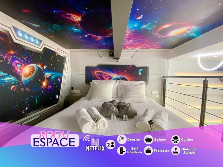 Appartement de vacances pour 2 personnes, avec jacuzzi