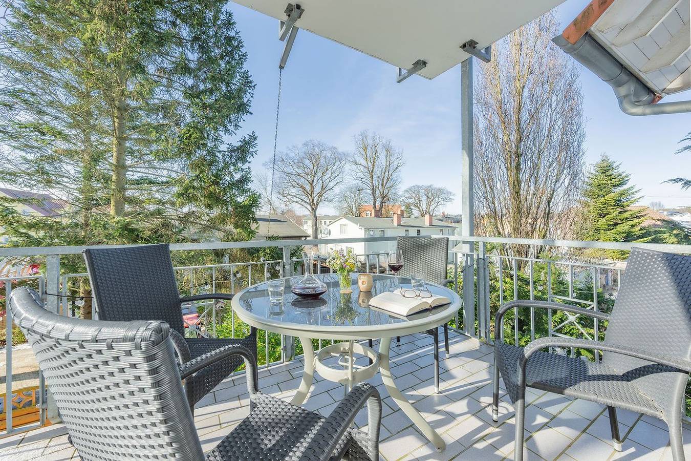 Ganze Wohnung, Ostsee-Quartett - 06 - hell und gemütlich gestaltet, mit Balkon in Zinnowitz in Zinnowitz, Usedomer Norden
