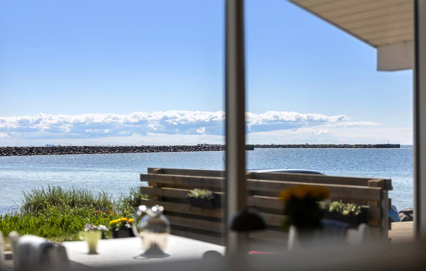Ferienhaus für 4 Personen mit Terrasse in Korsør, Slagelse und Umgebung
