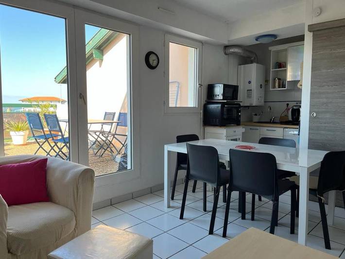Gîte pour 4 personnes, avec Terrasse dans Office De Tourisme D Anglet