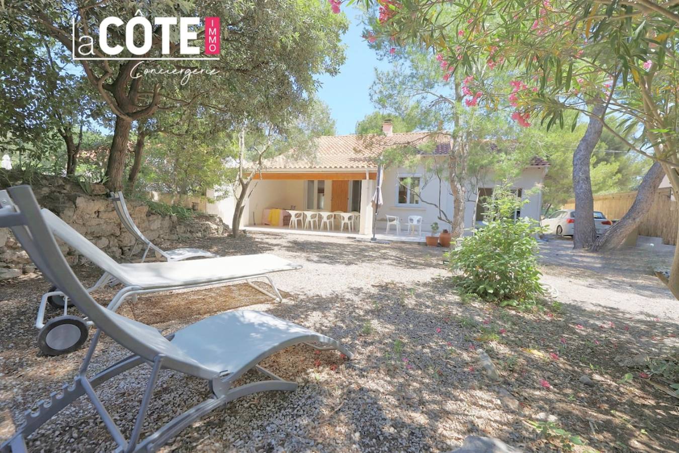 Villa Tamaris in Martigues, Costa mediterránea (Francia)
