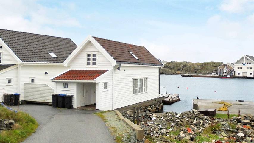 Ferienhaus für 7 Personen, mit Terrasse und Ausblick in Utsira