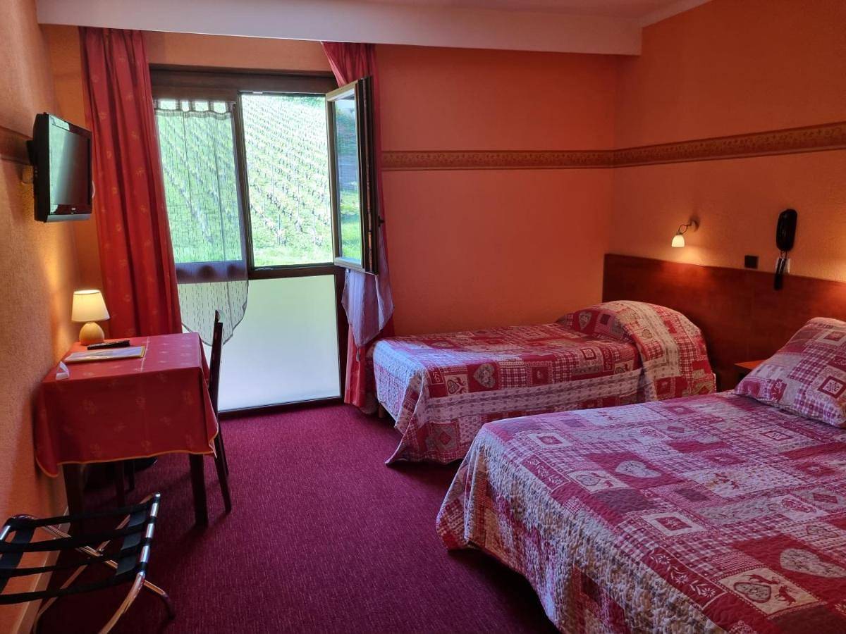 Single Room with Garden View in Ayse, Région de Bonneville