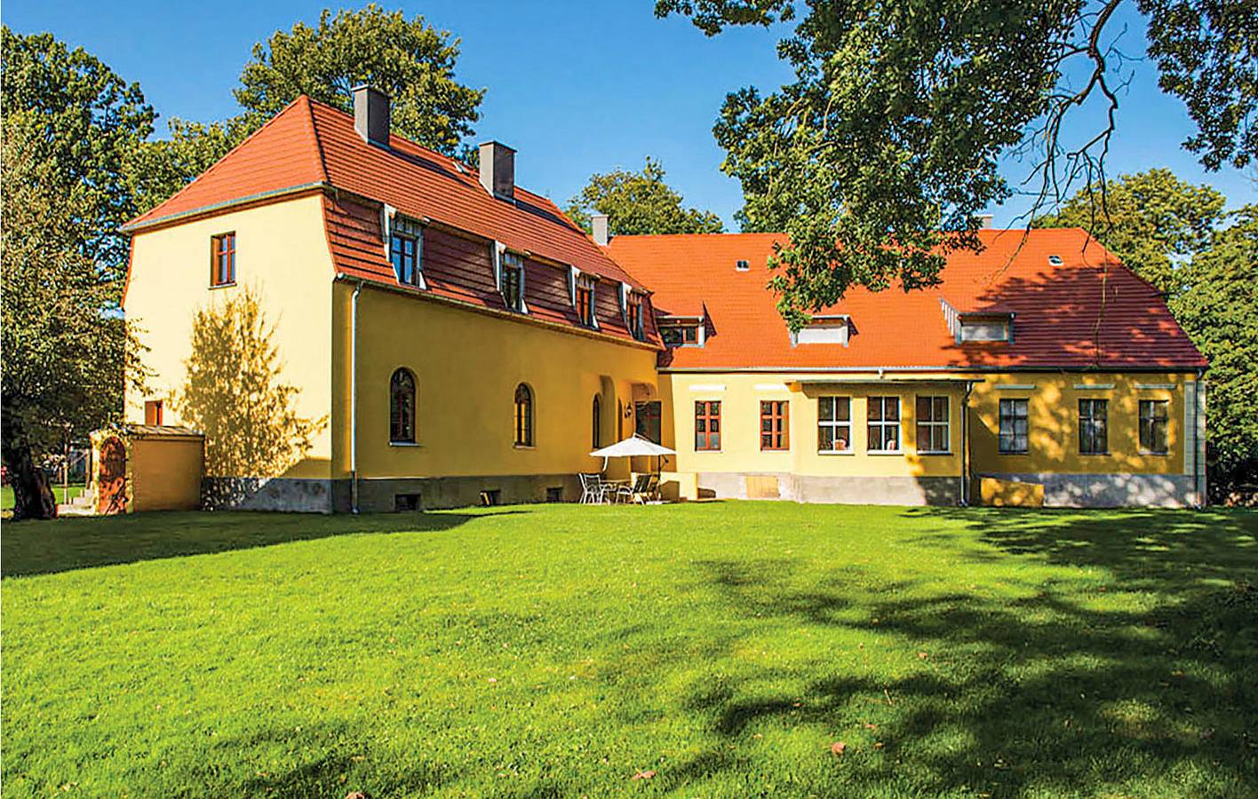 Ferienhaus für 8 Personen mit Terrasse in Stettiner Haff