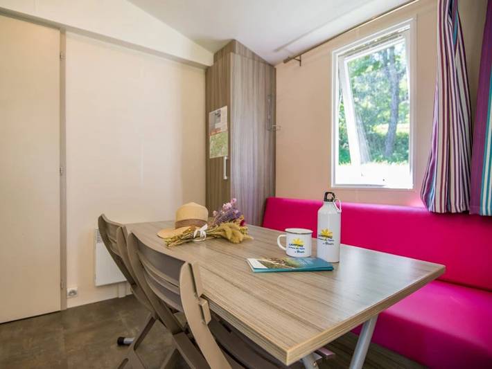 Mobil home pour 3 personnes, avec bassin pour enfant dans Florac-Trois-Rivières - 4