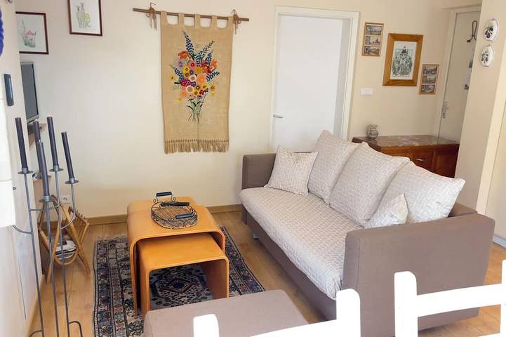 Gîte pour 2 personnes, avec Terrasse et Jardin à Wettolsheim