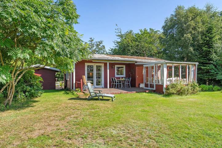 Ferieudlejning for 5 personer, med Terrasse og Sauna i Vig