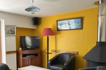 Auberge pour 6 personnes, avec jardin dans Plage Kerdallé