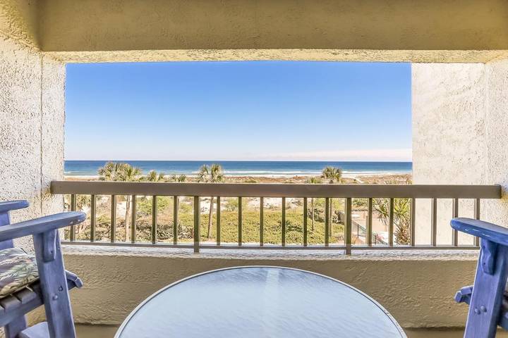 Apartament wakacyjny dla 6 osób, z basen i widok oraz taras w Amelia Island