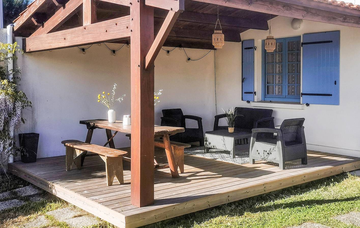 Rückzugsort am Strand mit Garten und Parkplatz, 200 m zum Strand in L'Aiguillon-sur-Mer, Fontenay-le-Comte
