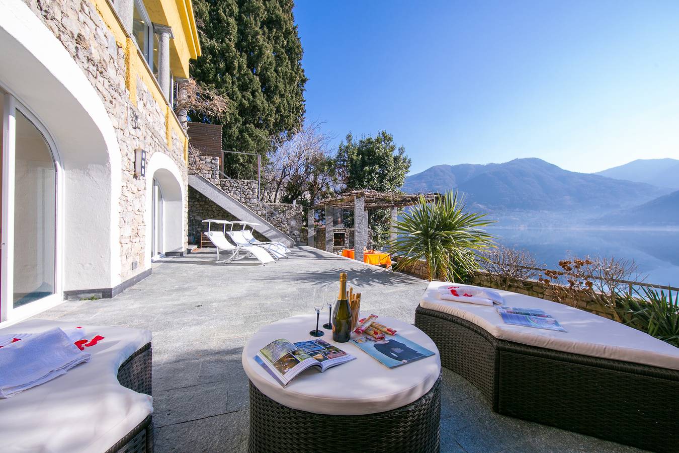 Villa Lugano Lakefront in Cressogno, Valsolda