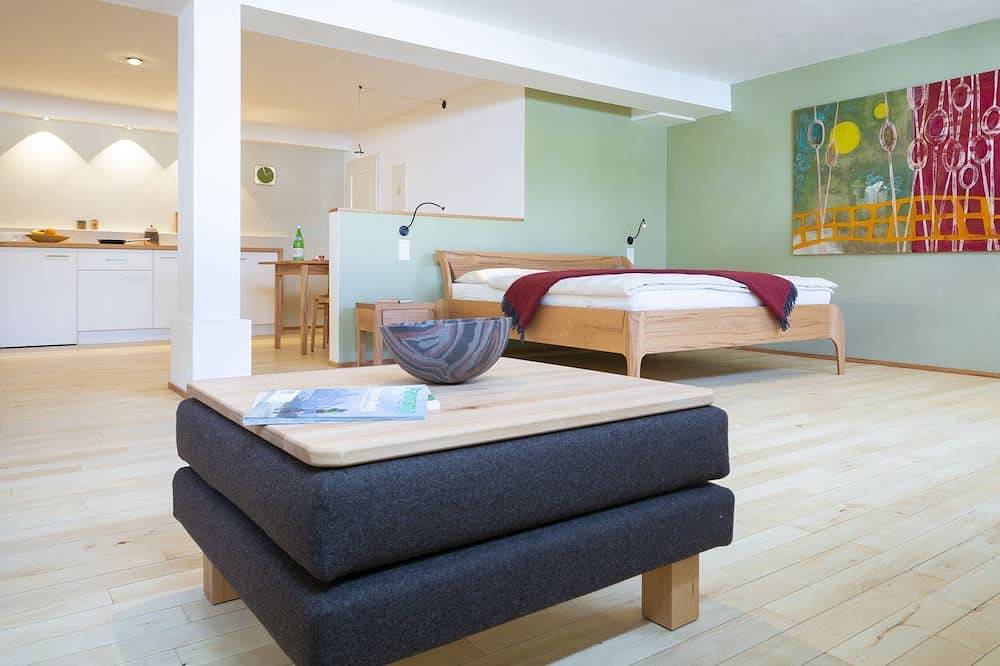 Ganze Wohnung, Modernes Appartement mit großem Wohn-/Schlafraum, 70 m² in Wasserburg am Inn, Landkreis Rosenheim