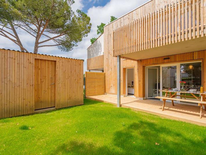 Appartement de vacances pour 4 personnes, avec jardin et terrasse