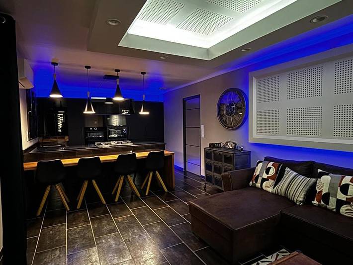 Gîte pour 4 personnes, avec jardin et vue à Lévignacq