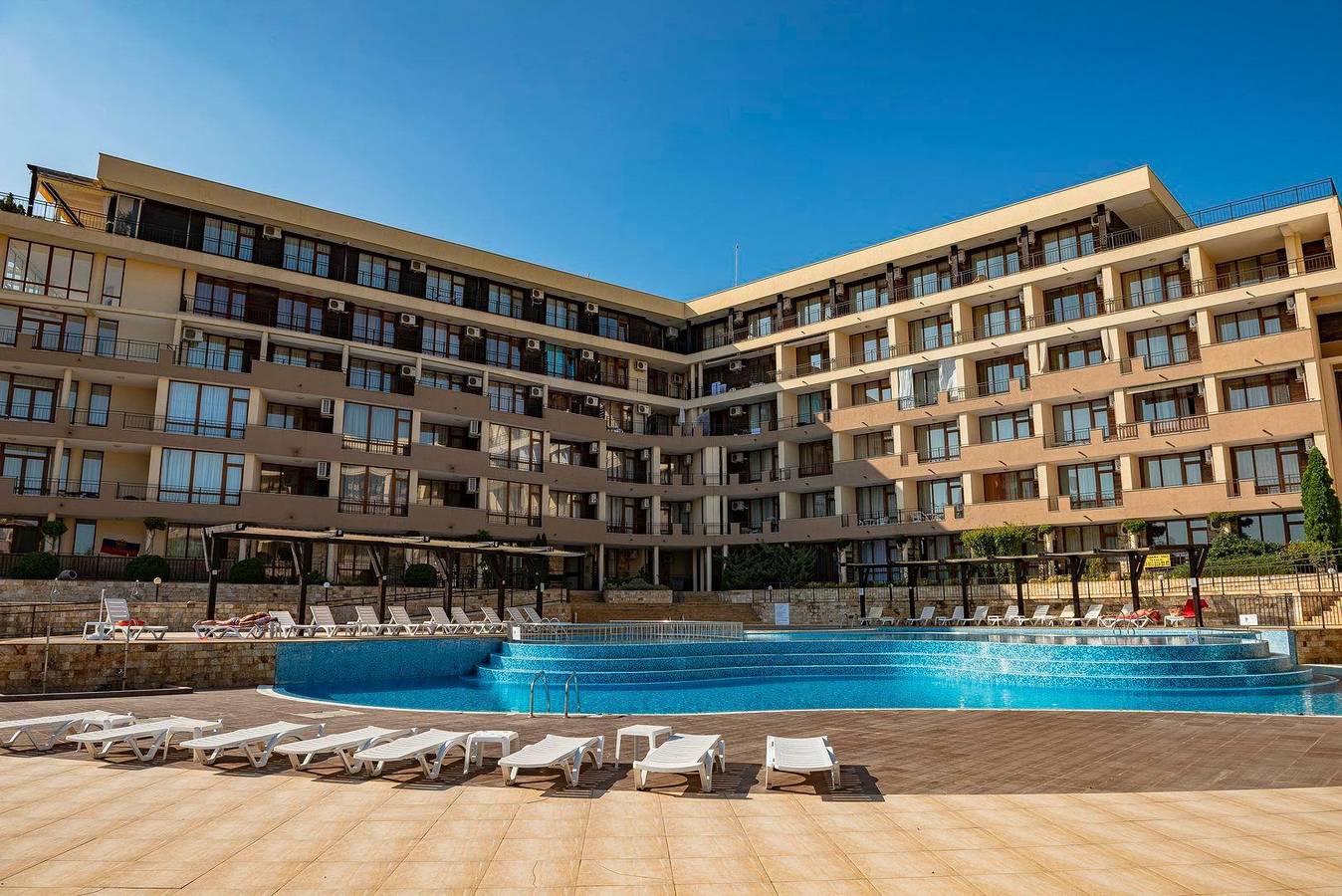 Cały apartament wypoczynkowy, Holiday Apartment with Common Pool in Sweti Wlas, Obwód Burgas