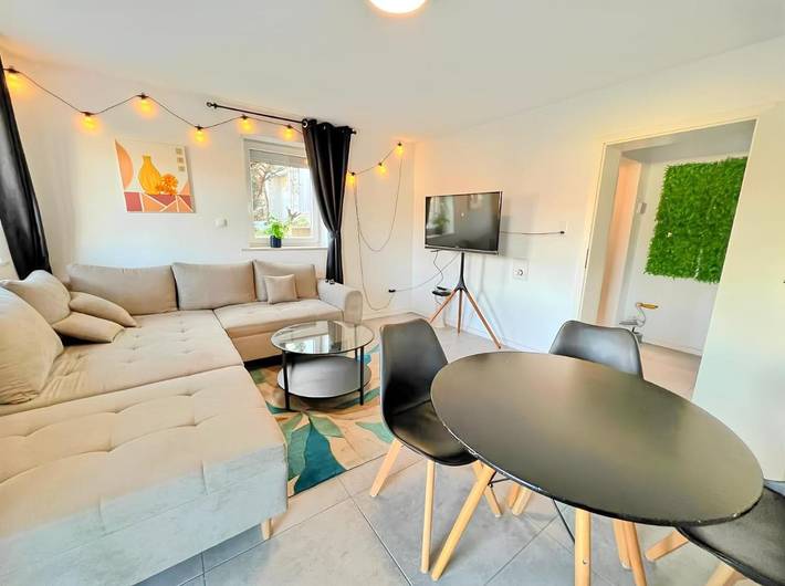 Ferienwohnung für 4 Personen, mit Balkon und Terrasse sowie Garten in Blaustein - 4