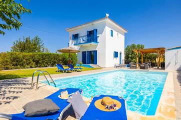 Villa für 8 Personen, mit Garten und Terrasse auf Zypern