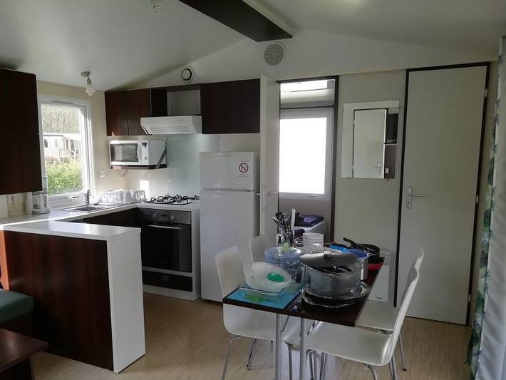 Mobil home pour 4 personnes, avec bassin pour enfant dans Haute-Saône - 4