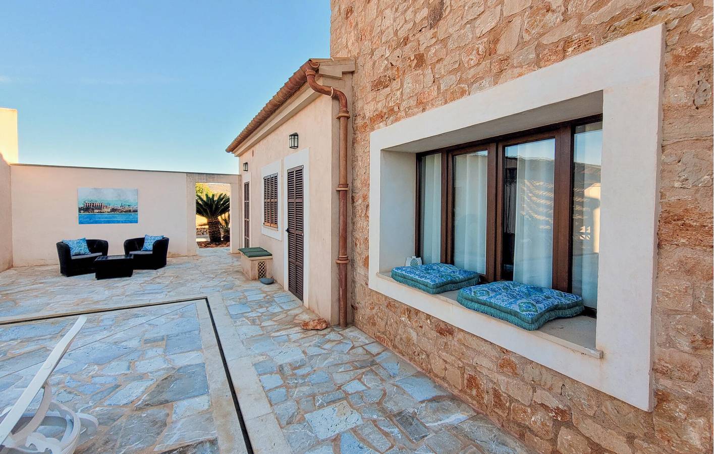 Gemütlicher Rückzugsort mit Pool & WiFi in der Nähe von Cala Mitjana Beach in Cala d'Or, Santanyí