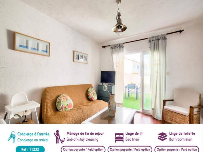 Gîte pour 5 personnes, avec jardin dans Plage des sables d'or - 2