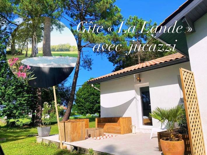Gîte pour 2 personnes, avec Jacuzzi ainsi que Terrasse et Jardin à Came (Pyrénées-Atlantiques)
