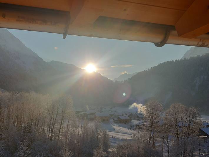 Bauernhof für 7 Personen, mit Ausblick und Garten im Bregenzerwald - 4