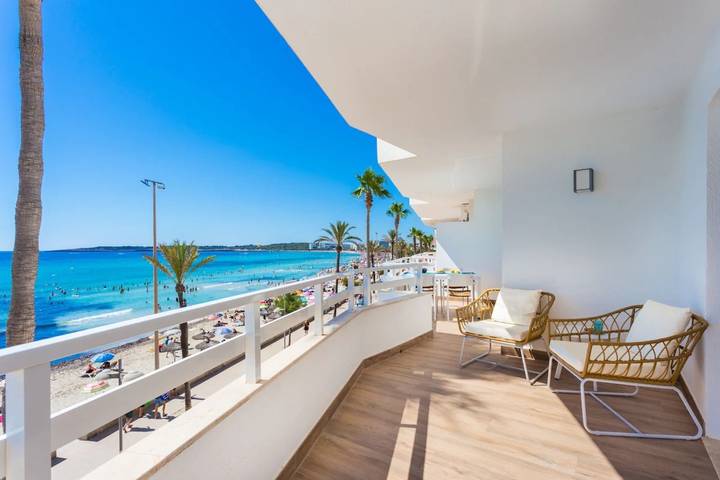 Holiday apartment for 4 people, with Balcony in Majorca