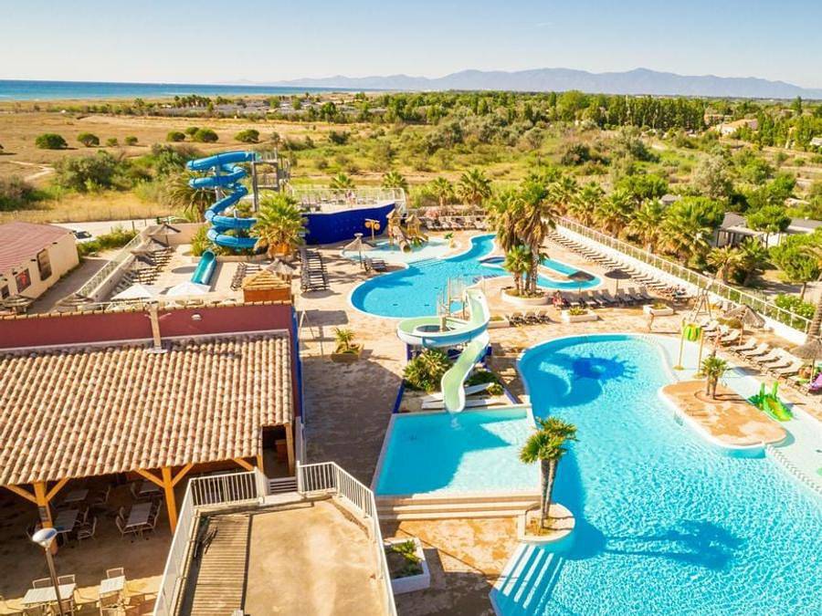 Camping Siblu Club Le Marisol Funpass inclus - Mobilhome 8 personnes - Bien-être 3ch 8p Signature clim in Torreilles, Côte d'Améthyste