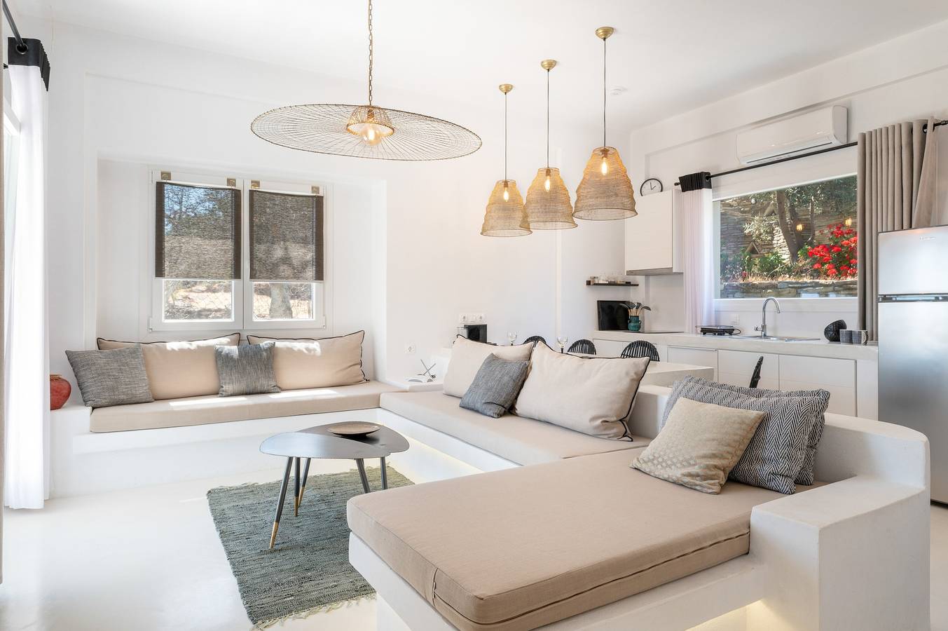 Ferienhaus 'Edem Garden Suite' mit Meerblick, Wlan und Klimaanlage in Andros