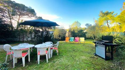 Gîte pour 8 personnes, avec jardin dans Plage Du Gros Jonc Le Bois Plage En Re