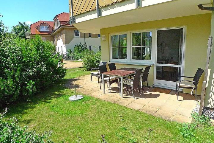 Ferienwohnung für 4 Personen, mit Terrasse, mit Haustier in Wustrow