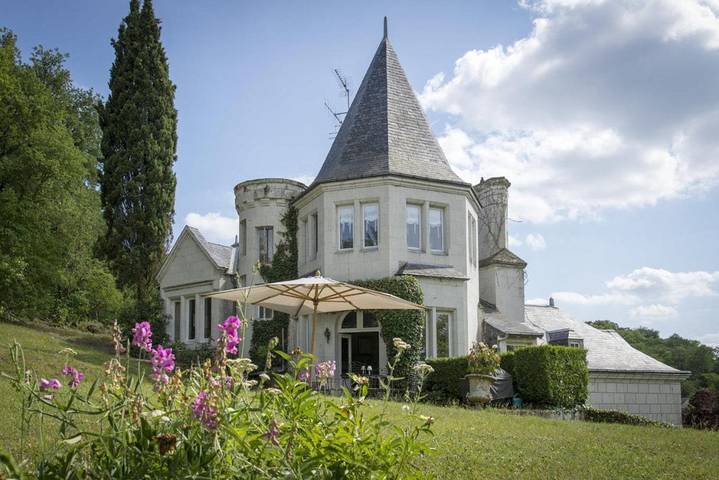 Chambre d’hôte pour 2 personnes, avec jardin et sauna à Chênehutte-Trèves-Cunault