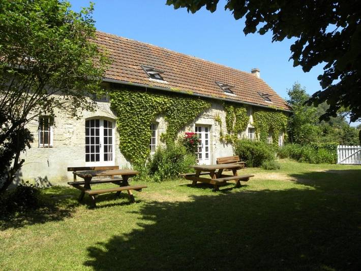 Location de vacances pour 9 personnes, avec Jardin et Vue à Asnières-en-Bessin