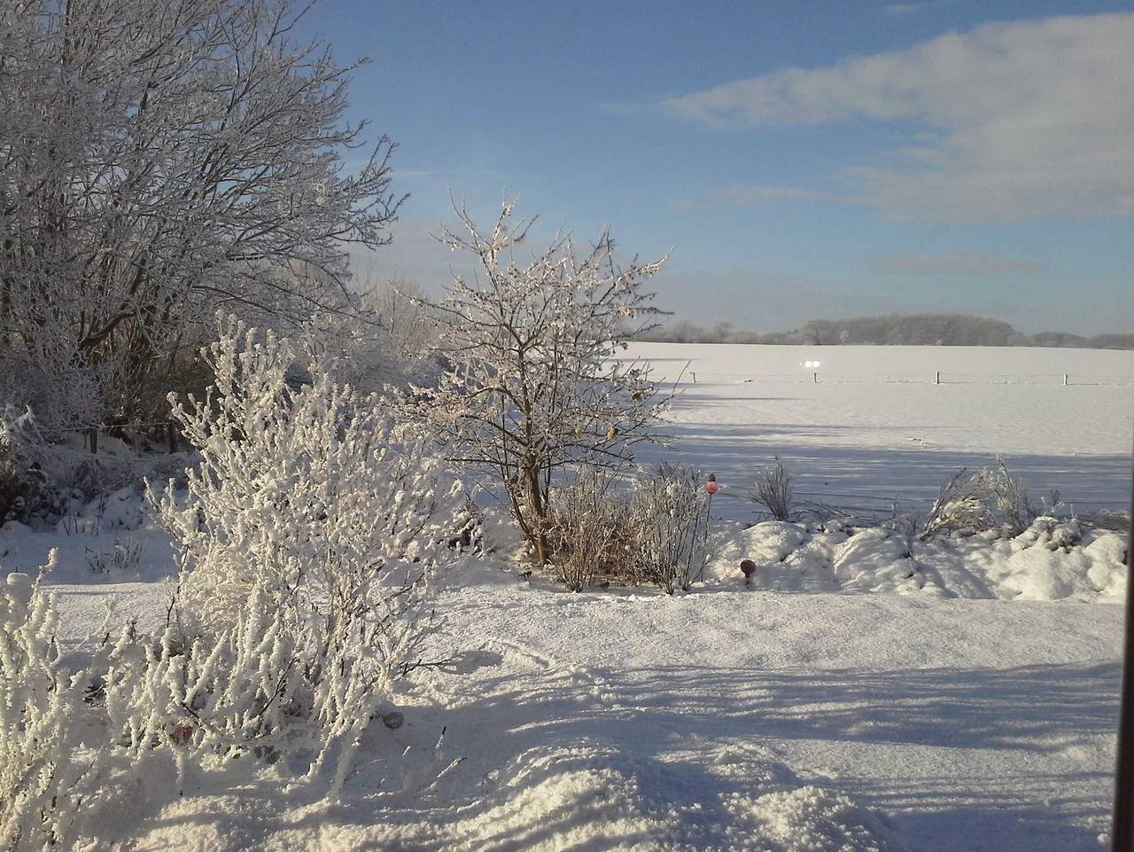 Ganze Ferienwohnung, Annedore Flüh - Ländliche Ferienwohnung Flüh in Rabenkirchen-Faulück, Kappeln & Umgebung