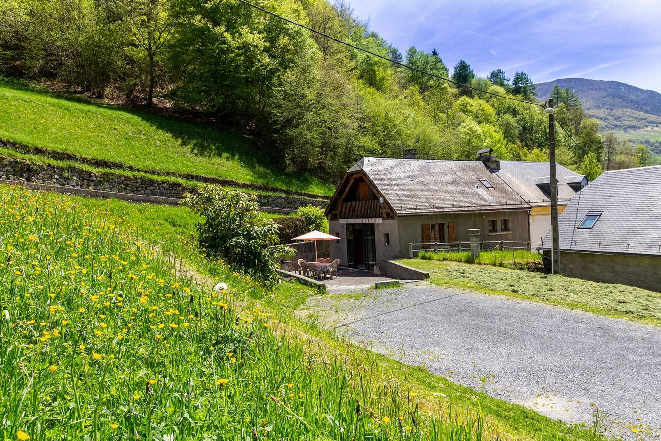 Gîte douillet près des remontées mécaniques et de la rivière, parking, terrasse in Barèges, Parc national des Pyrénées